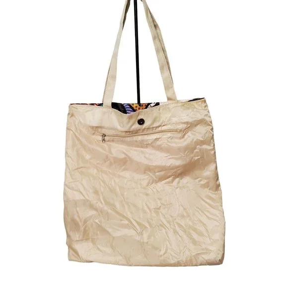 True Religion Fragrances Tote Shopping Shoulder Bag Canvas Street Art Graffiti - Picture 6 of 8